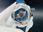 HB Factory Swiss Replica Hublot Big Bang Sang Bleu 45MM Blue Dial Watch